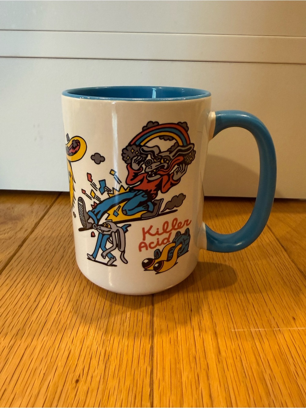 Killer Acid Dog Daze 15oz Coffee Mug Blue